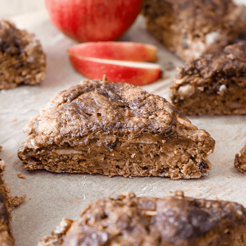 Scones de manzana y canela - Estado Natural