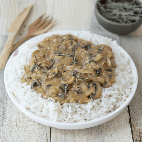 Stroganoff Vegano - Estado Natural