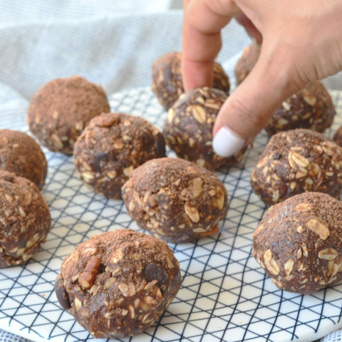 Trufas de avena y chocolate - Estado Natural