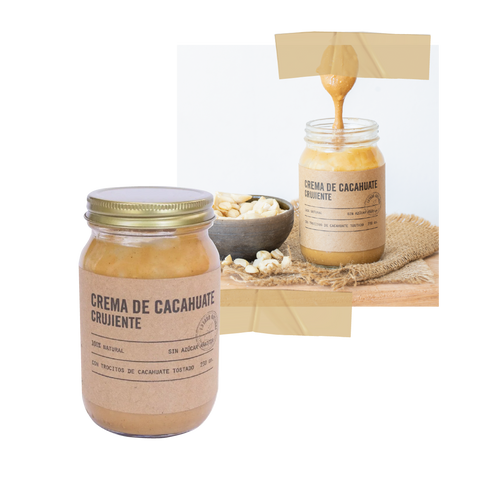 Crema de Cacahuate Crujiente 230g