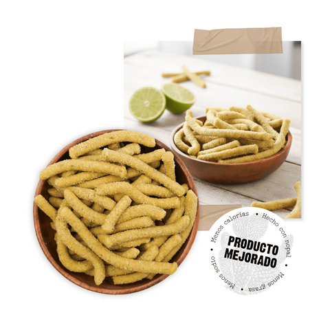 Churritos nopal sal y limón - Estado Natural
