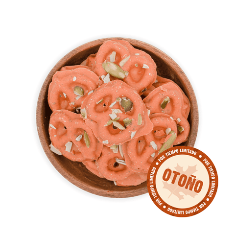 Pretzels Pumpkin con Semillas - Estado Natural