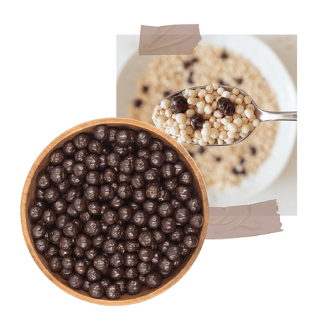 Quinoa inflada con Chocolate sin Azúcar