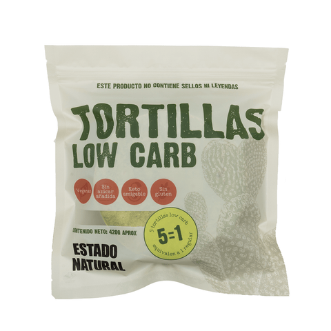 Tortillas Low Carb - Estado Natural