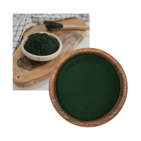 Alga Espirulina Orgánica en Polvo - Estado Natural