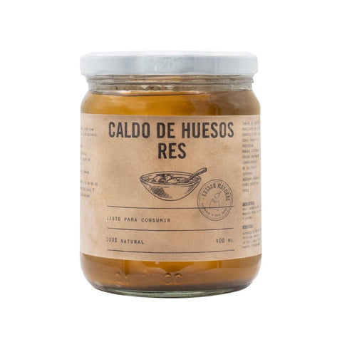 Caldo de Huesos Res - Estado Natural
