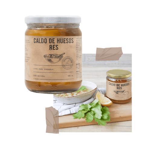 Caldo de Huesos Res - Estado Natural