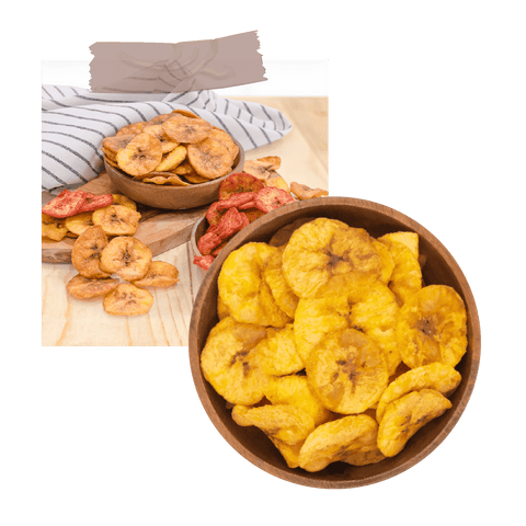 Chips de Plátano sin Azúcar - Estado Natural