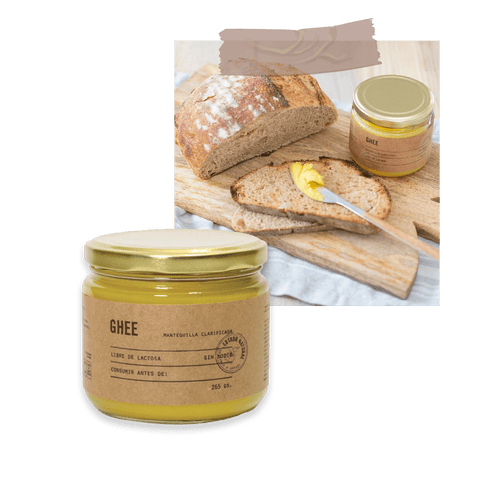 Ghee - Mantequilla Clarificada 265g - Estado Natural