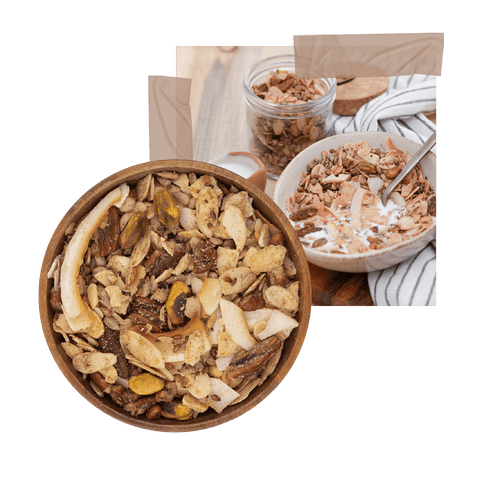 Granola Low Carbs - Keto - Estado Natural