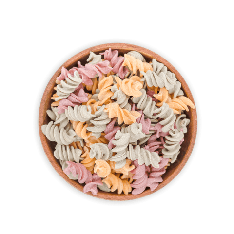 Pasta Fusilli Tricolor - Estado Natural