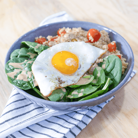 Bowl de quinoa con huevo - Estado Natural