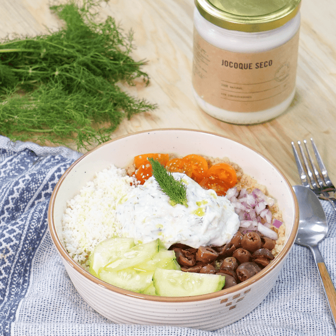 Bowl Mediterráneo con Tzatziki