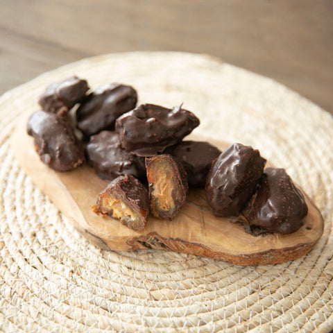 Dátiles con Chocolate y Cacahuate - Estado Natural