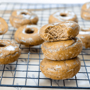 Donas con pumpkin pie spice - Estado Natural