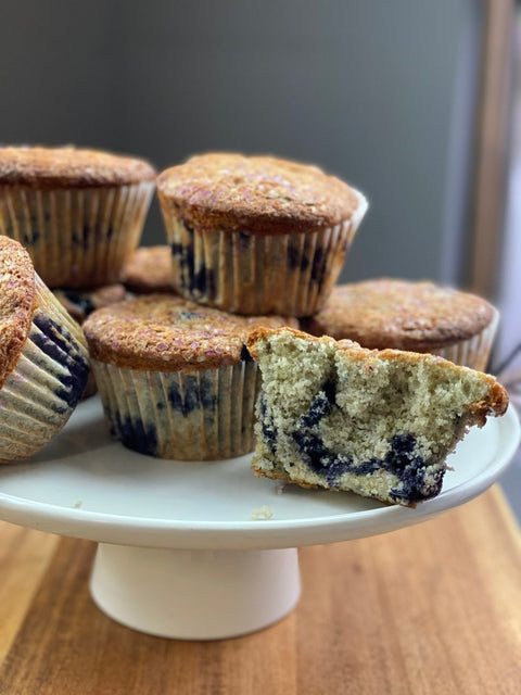 Muffins de Blueberry - Estado Natural