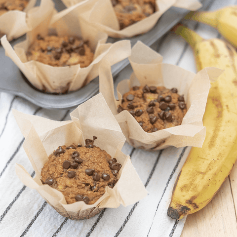 Muffins de Plátano - Estado Natural
