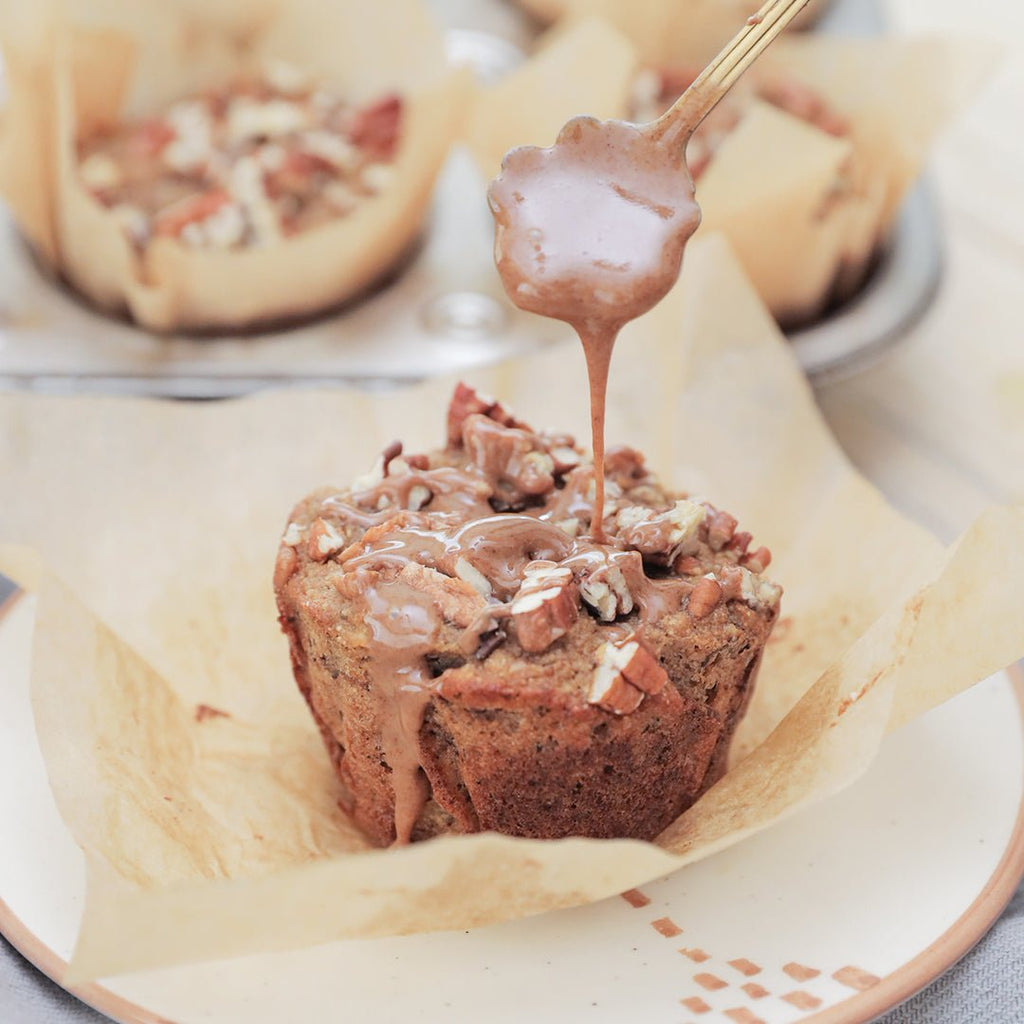 Muffins de Plátano con Nuez Estado Natural