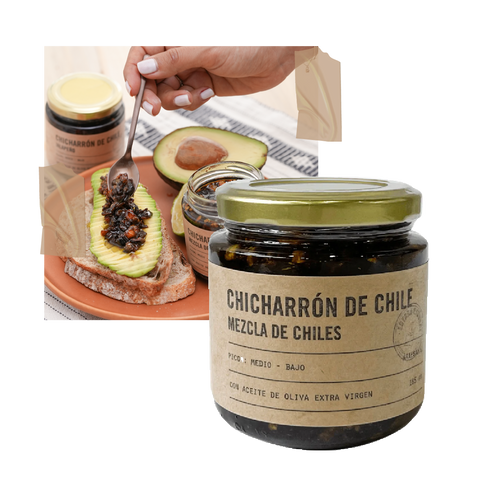 Chicharrón de Chile-Mezcla de Chiles