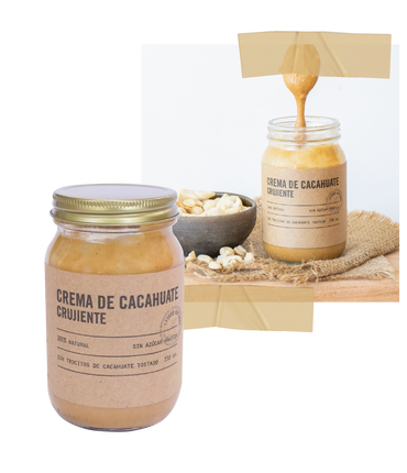 Crema de Cacahuate Crujiente 230g