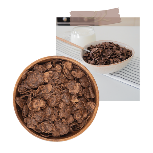 Hojuela con chocolate