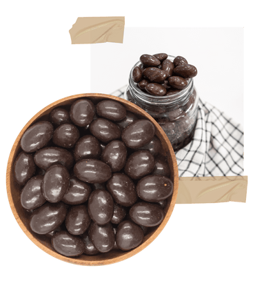 Almendra con chocolate sin azúcar