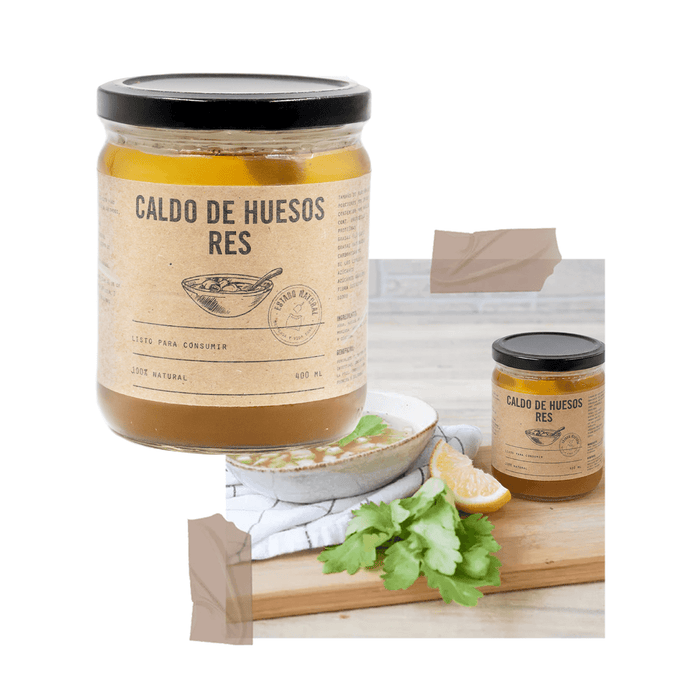 Caldo de Huesos Res