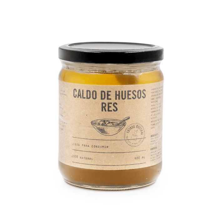 Caldo de Huesos Res