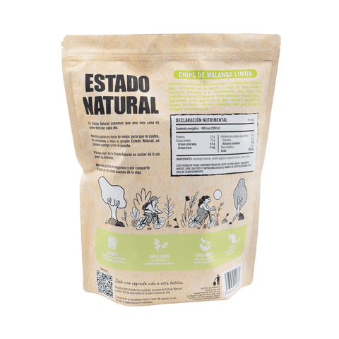 Chips de Malanga Sal y Limón 325g - Estado Natural