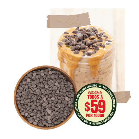 Chispas de Chocolate sin Azúcar - Estado Natural