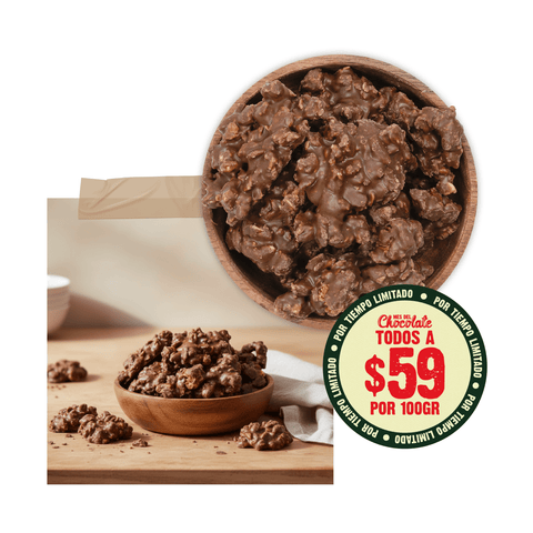 Enjambre de Granola Navideño - Estado Natural