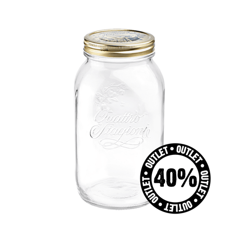 Frasco Italiano de Vidrio 1.5 L - Estado Natural