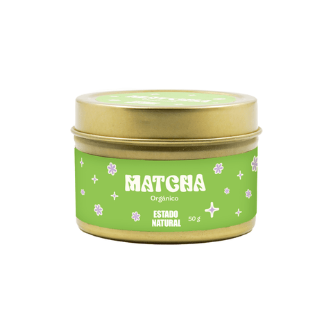 Lata con Matcha 50g - Estado Natural