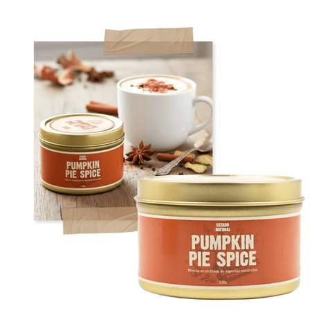 Lata con Pumpkin Pie Spice 130g - Estado Natural