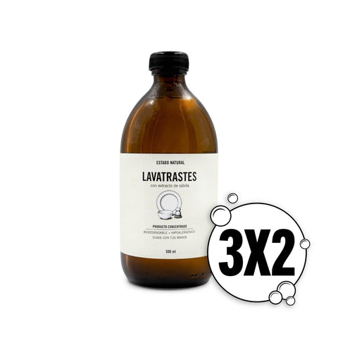 Lavatrastes con Extracto de Sábila - Estado Natural