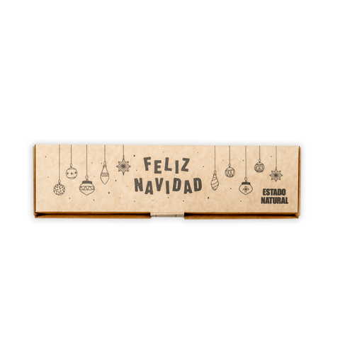 Mini Caja De Regalo Navidad - Estado Natural