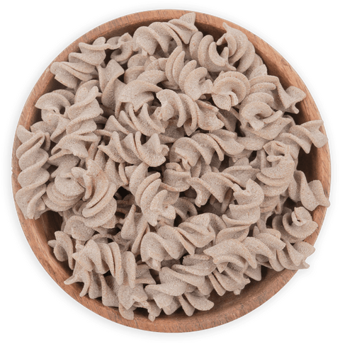 Pasta Fusilli Integral - Estado Natural