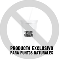 Vaso con Popote - Estado Natural