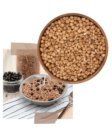 Base de Cereal de Quinoa con Cacao