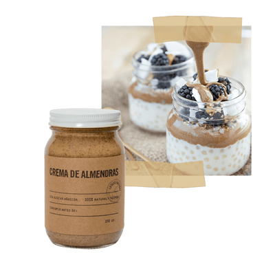 Crema de almendra de 230g - Estado Natural