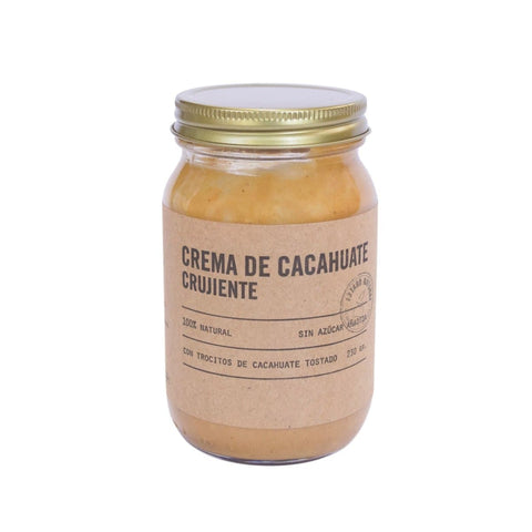 Crema de Cacahuate Crujiente 230g - Estado Natural