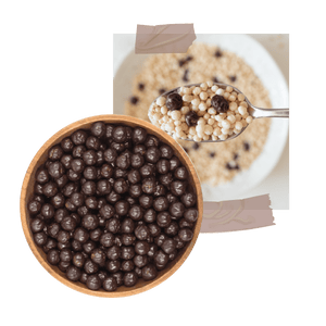 Quinoa inflada con Chocolate sin Azúcar - Estado Natural